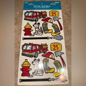 $3 FMI Firefighter Themed Stickers~NEW~$3 WHEN BUNDLED WITH 3 OR MORE ITEMS